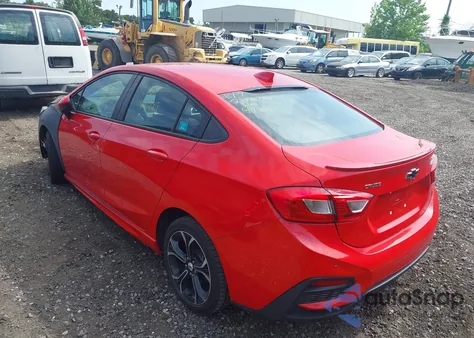 2019 Chevrolet Cruze Lt z USA, uszkodzony, nr VIN 1G1BE5SM2K7100692